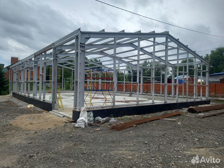 Изготовление, монтаж металлических конструкций