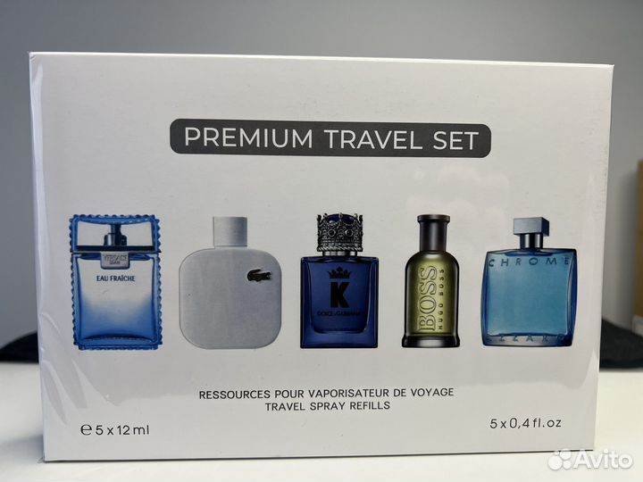 Мужской парфюмированный набор миниатюр 5*12мл