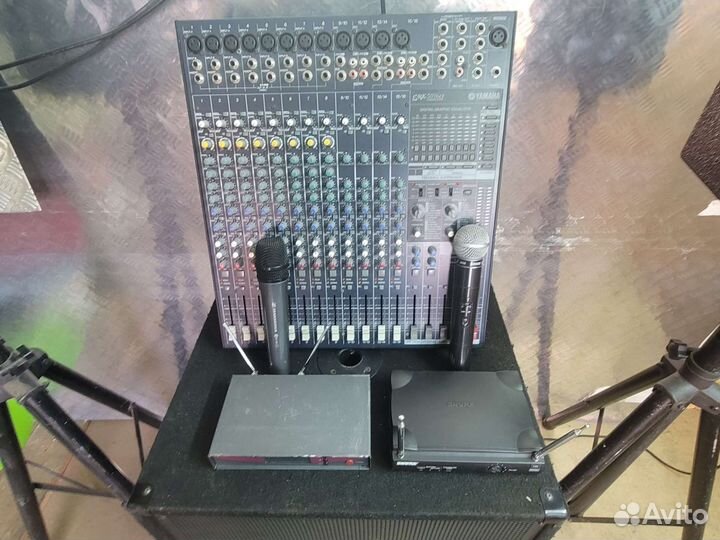 Yamaha msr 400 комплект акустики