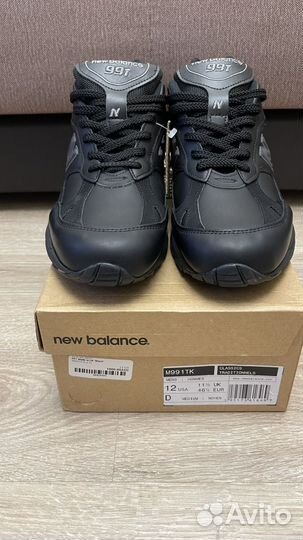 New Balance 991 made in england Кожа Оригинал 12US