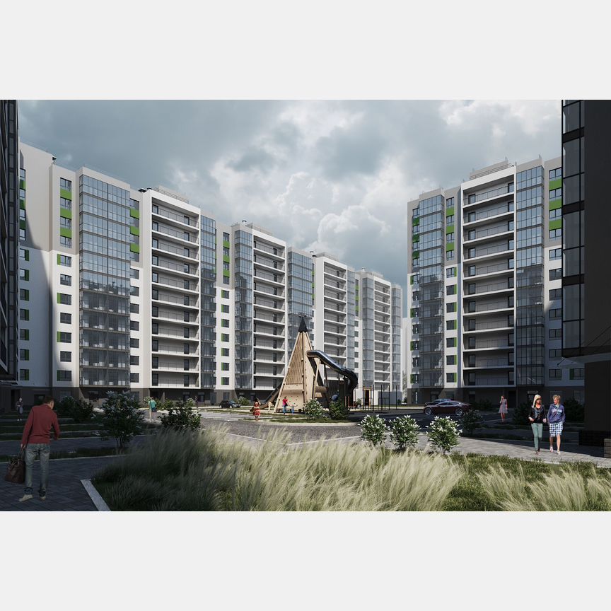 1-к. квартира, 28 м², 10/12 эт.