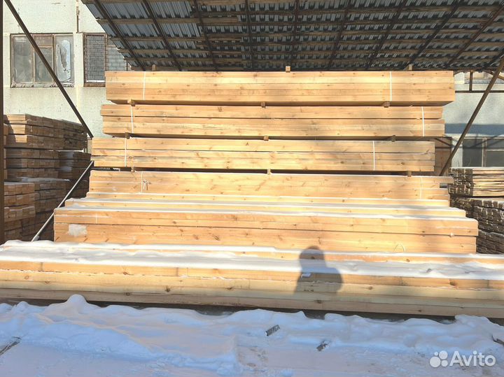 Брус обрезной 150х150х6000мм