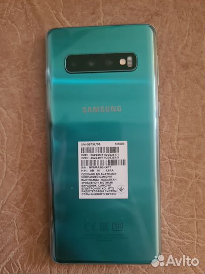 Samsung Galaxy S10, 8/128 ГБ