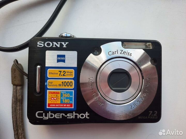 Цифровой фотоаппарат sony