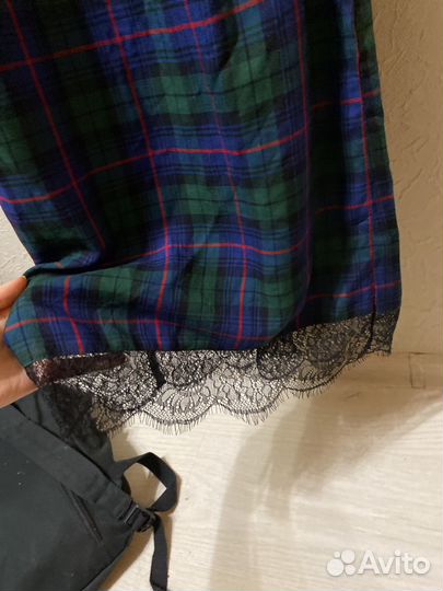 Платье zara В клетку S