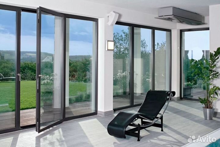 Портальные окна Рехау с гарантией, установка