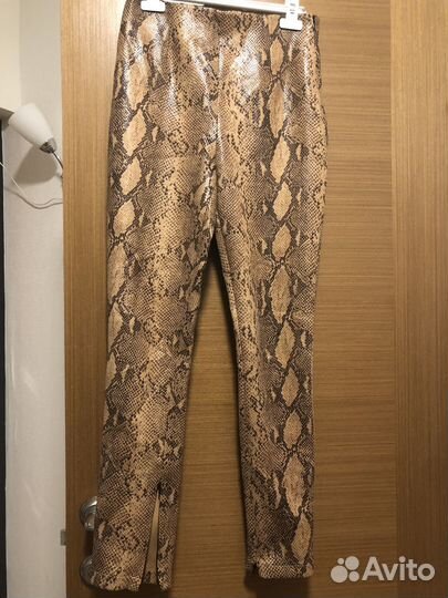 Легинцы zara принт питон