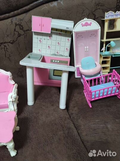 Мебель для кукол Барби и других