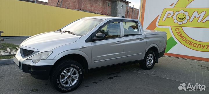 SsangYong Actyon Sports 2.0 AT, 2008, 298 000 км