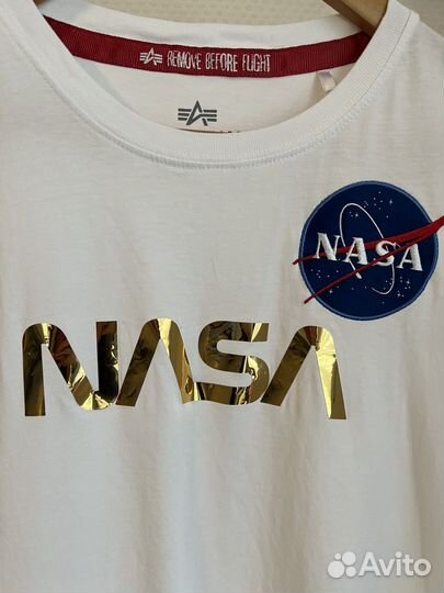 Футболка Alpha Industries Nasa, размер S