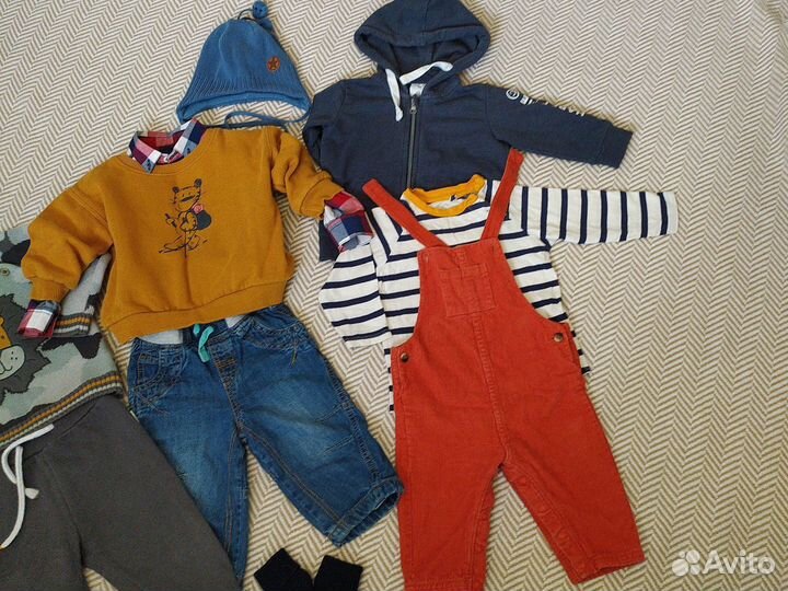 Фирменные вещи пакетом 74-80