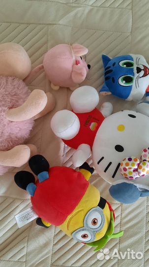 Игрушки мягкие 5 шт