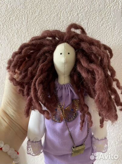 Кукла интерьерная ручная работа новая