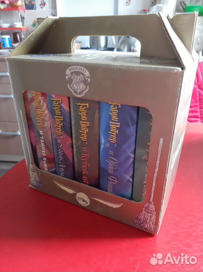 Книги Гарри Поттер от Росмэн