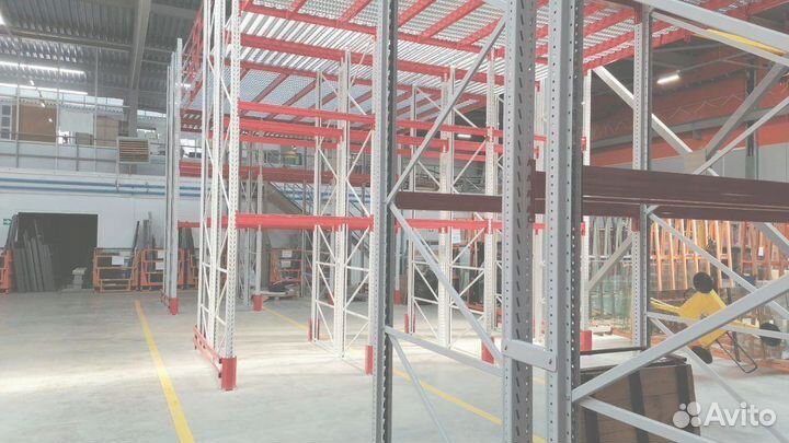 Стеллажи металлические складские бу