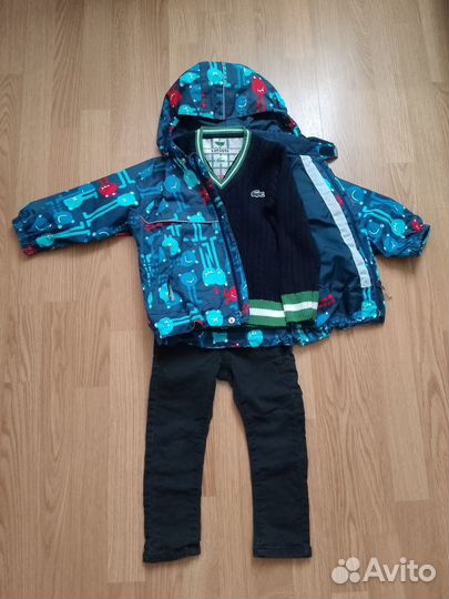 Пакет вещей для мальчика 92-98 next, reima