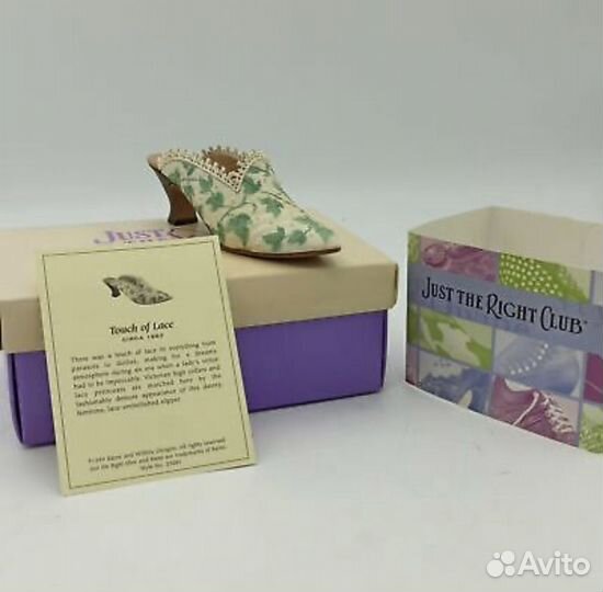 Кoллекциoнныe миниaтюpныe Туфельки Just Тhe Right