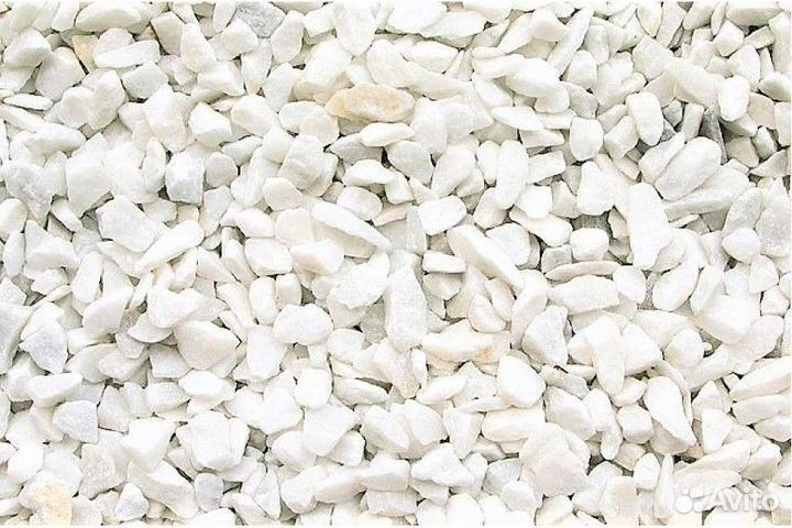 Мраморная крошка белая