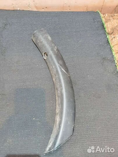 Накладка молдинг заднего бампера outlander 3