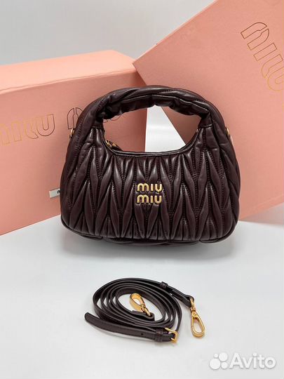 Сумка miu miu hobo