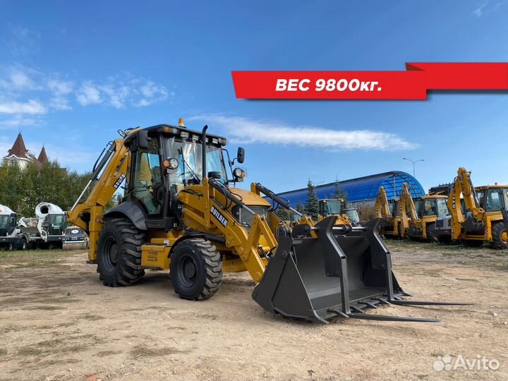 Экскаватор-погрузчик Builder BL388, 2024