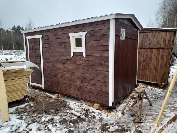 Мобильная баня под ключ