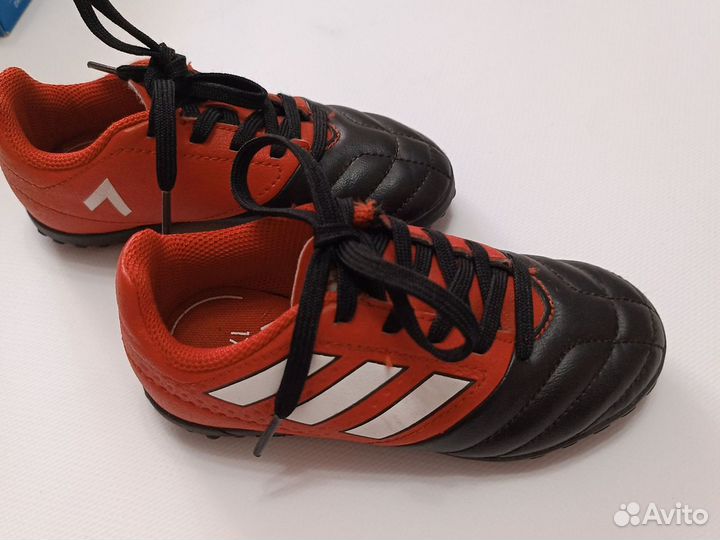 Бутсы сороконожки Adidas детские р. 27 16,5 см