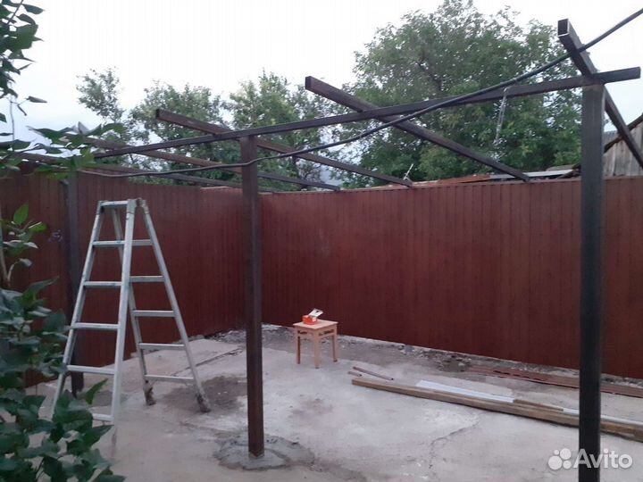 Монтаж заборов, фундаментов.Грузоперевозки. По кмв