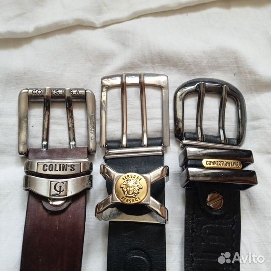 Мужской ремень Hugo Boss, Super кожаный