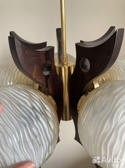 Винтажная люстра Венгрия, szarvasi VAS-fémipari SZ