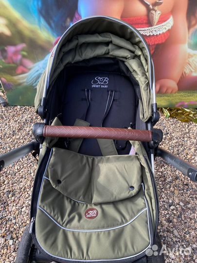 Коляска-трансформер 2в1 Sweet Baby Amare Olive