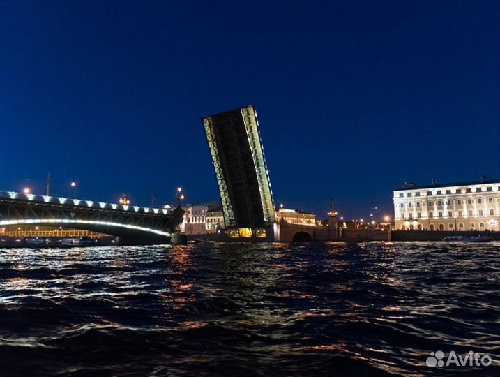 Экскурсия — Санкт-Петербург — Ночная теплоходная п