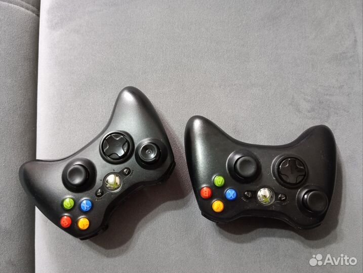 Xbox 360 freeboot, кинект, 2 джойстика