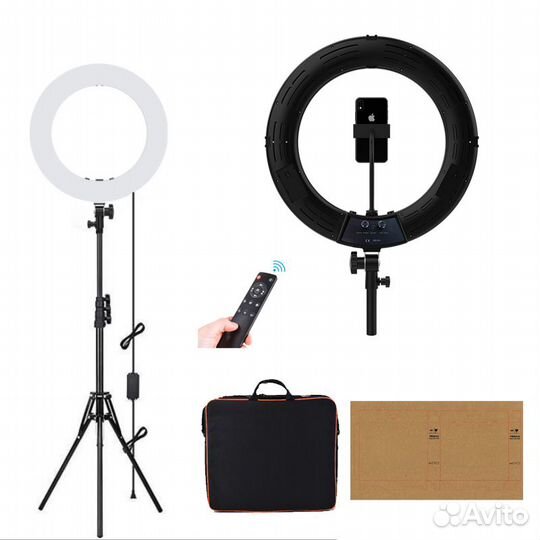 Профессиональная кольцевая лампа 45см SM 1888 II