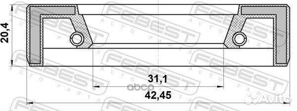 Прокладка головки блока цилиндров 95FAY33420920X