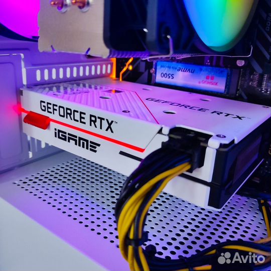 Игровой пк Ryzen 5600 RTX 3060 512 M2 16 RAM