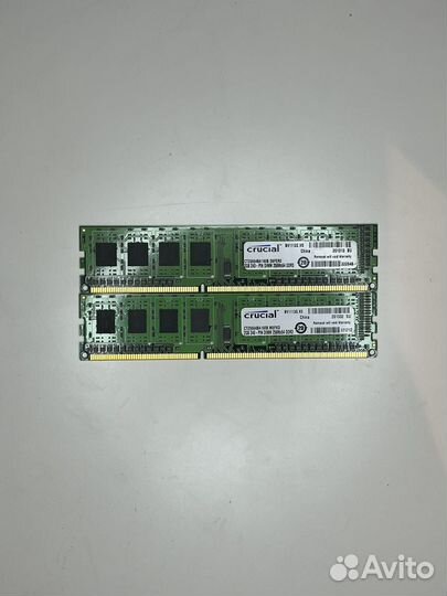 Оперативная память Crucial 4gb ddr3 + Скупка