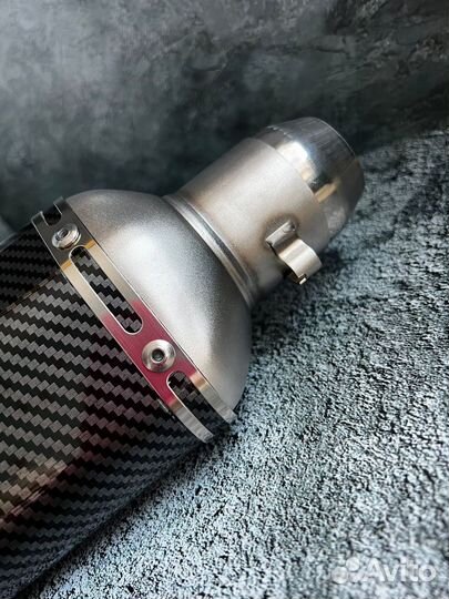 Глушитель akrapovic мото эндуро 470мм