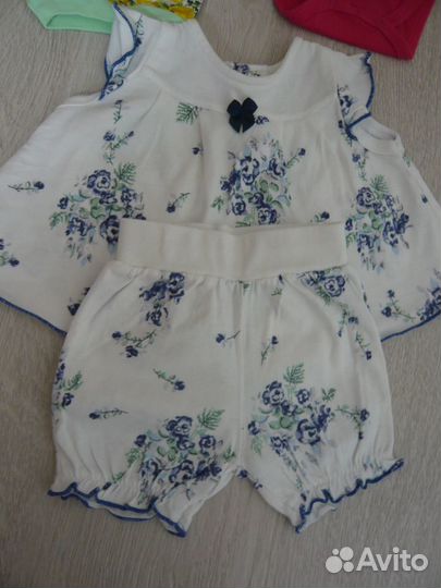 Продам пакет вещей на девочку на весну/лето