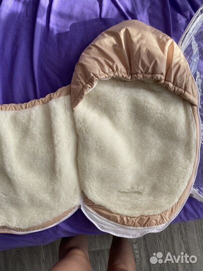 Конверт кокон на выписку