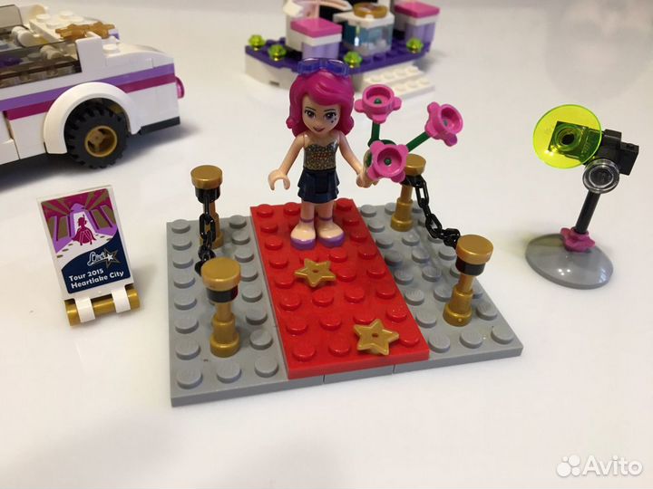 Lego friends лимузин поп звезды