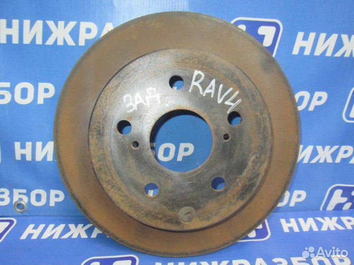 Диск тормозной задний Toyota Rav 4 A40 2013-2019