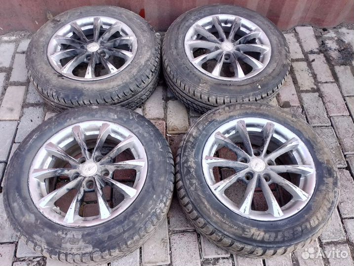 Литые диски с Волги газ 195/65r15