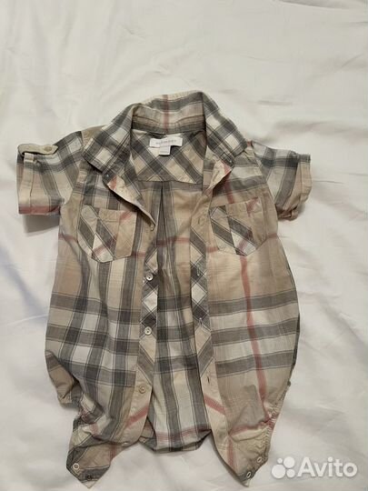 Рубашка-боди burberry