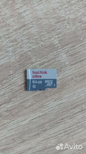 Карта памяти MicroSD 64gb