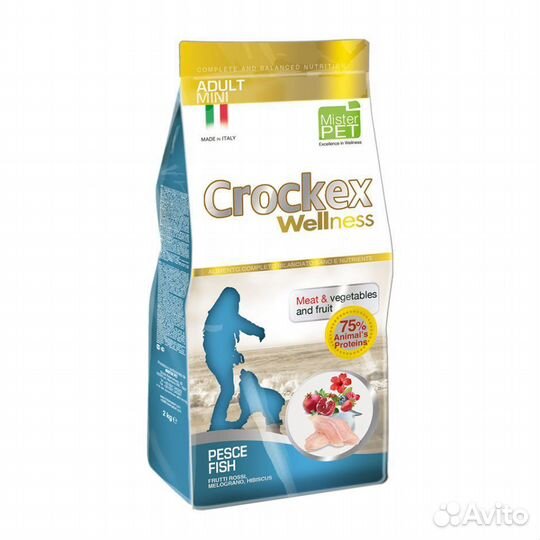 Crockex Wellness корм для взрослых собак малых пор