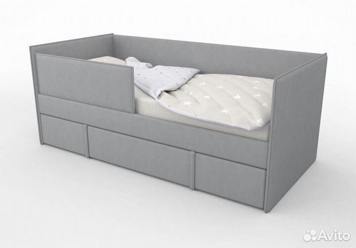 Детская мягкая кровать