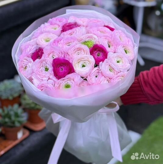 Ранункулюсы букет