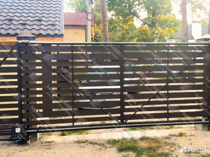Забор Ранчо металлический