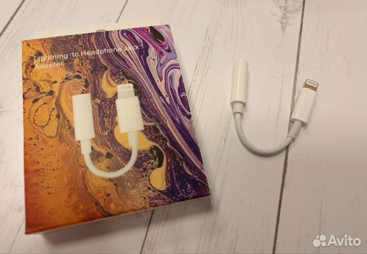 Переходник для наушников iPhone работает напрямую